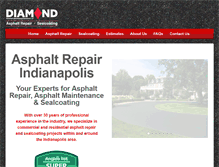 Tablet Screenshot of johnpanyardasphalt.com